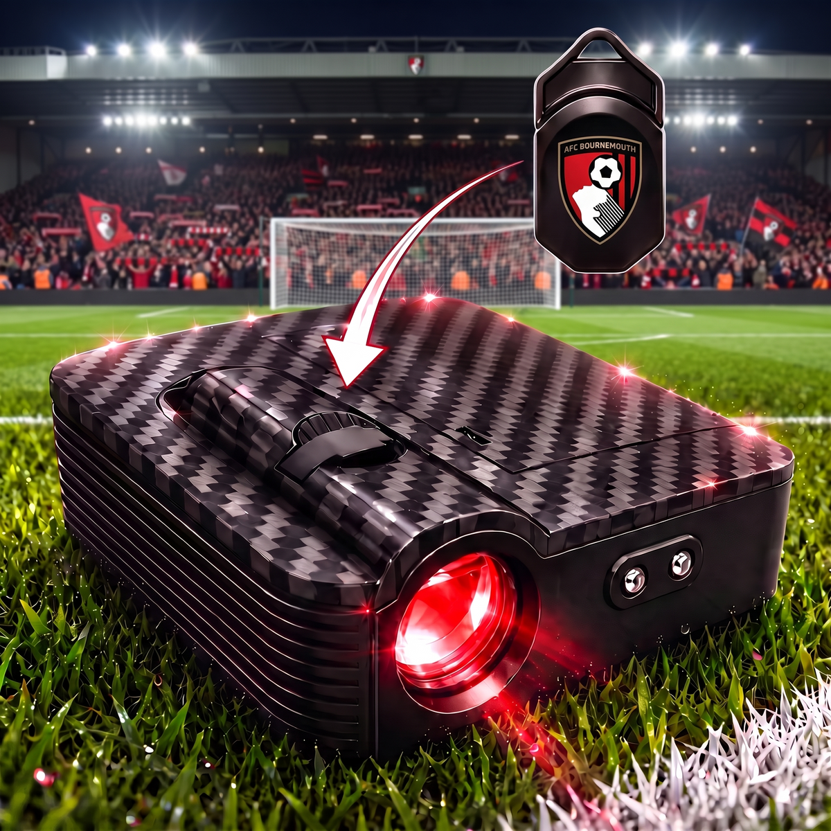 DrivePenalty Car Door LED Projector - AFC Bournemouth