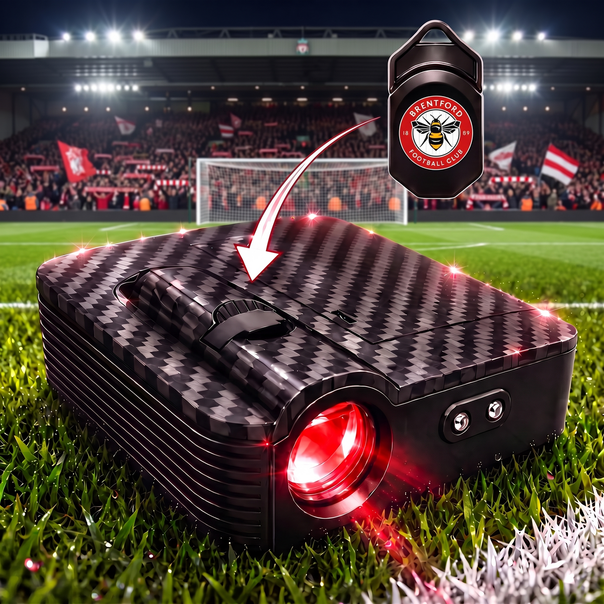 DrivePenalty Car Door LED Projector - Brentford FC