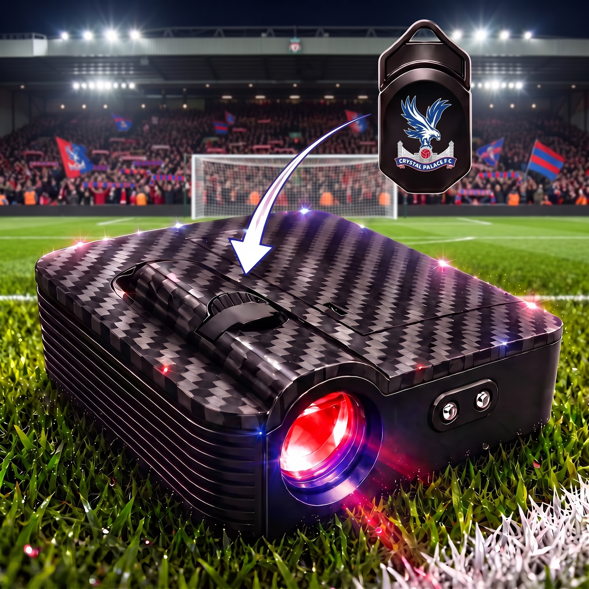 DrivePenalty Car Door LED Projector - Crystal Palace
