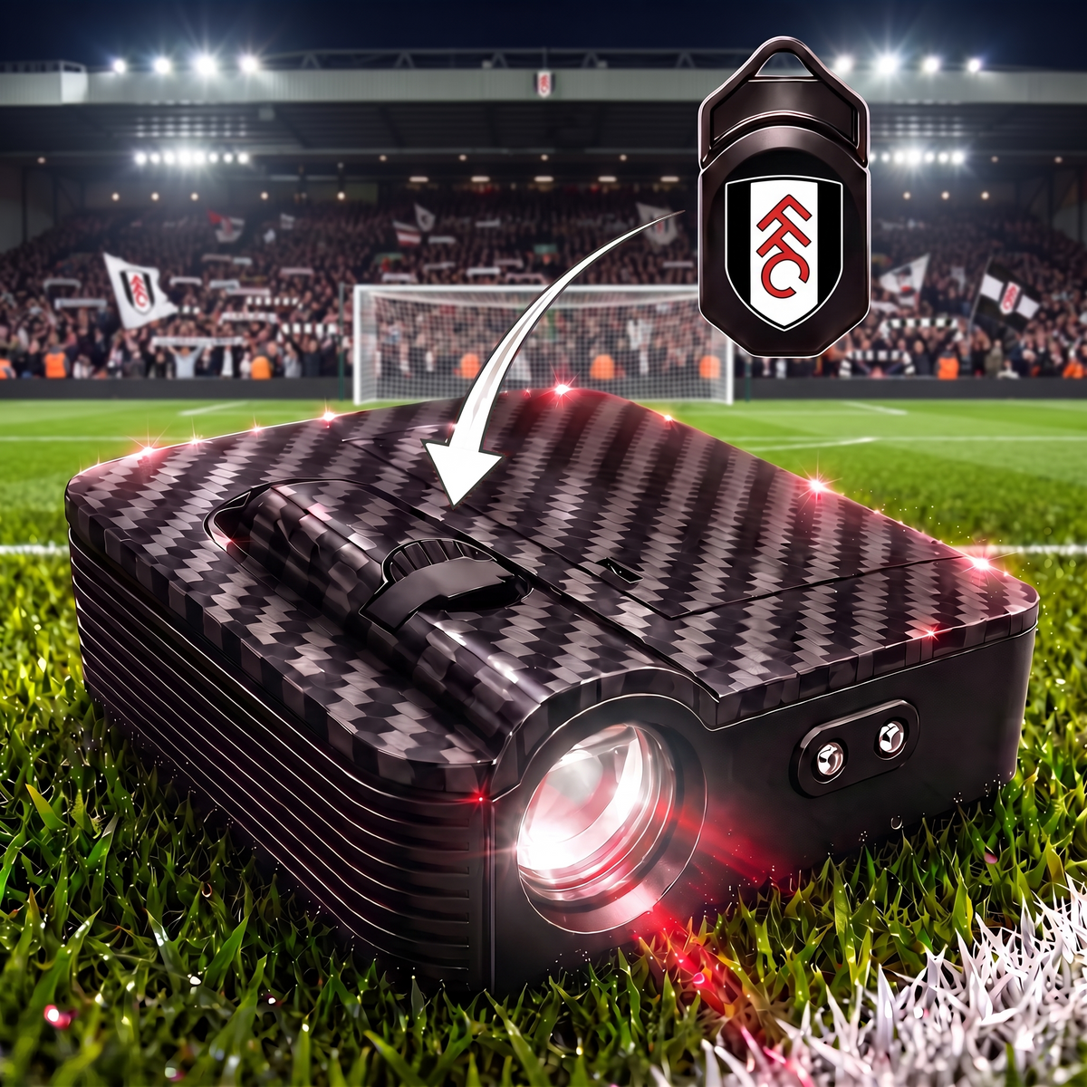 DrivePenalty Car Door LED Projector - Fulham FC