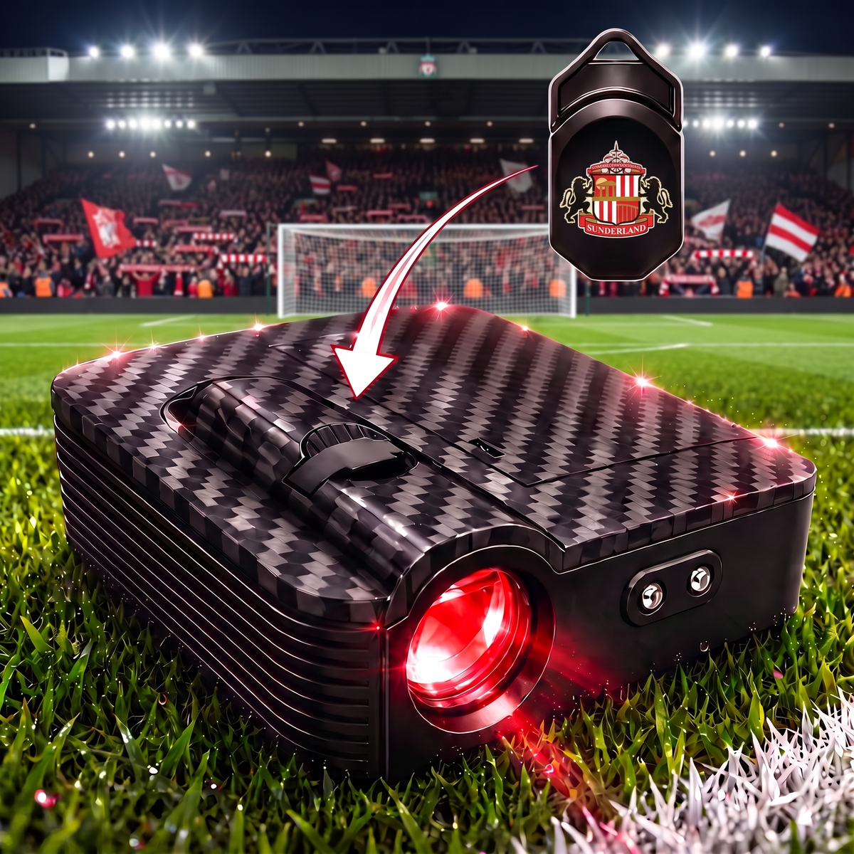 DrivePenalty Car Door LED Projector - Sunderland AFC