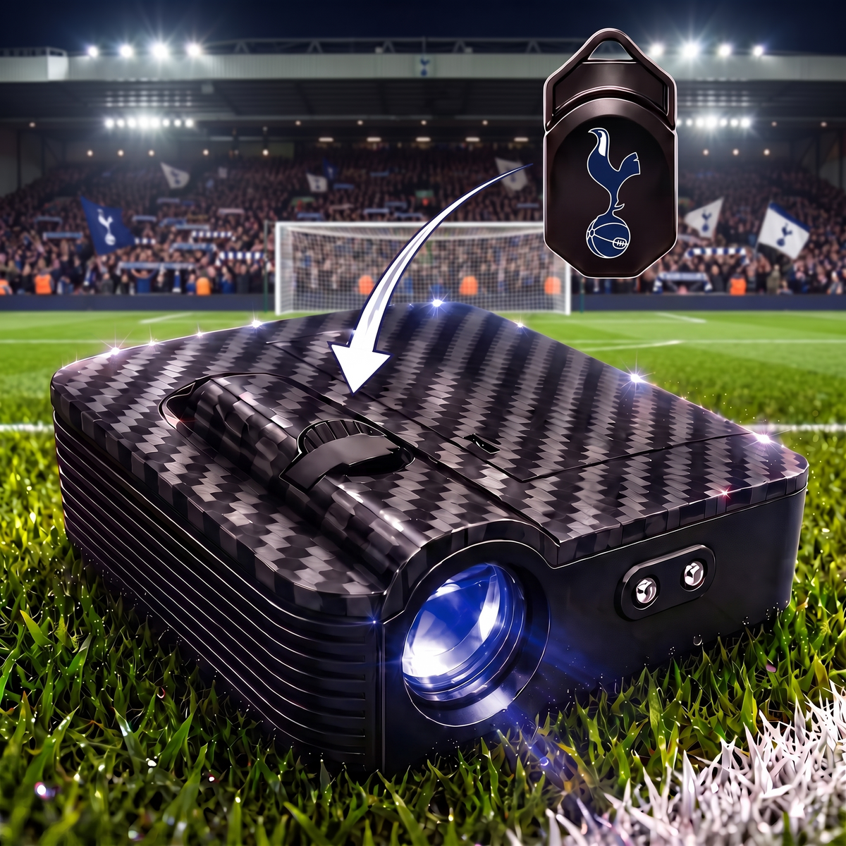 DrivePenalty Car Door LED Projector - Tottenham Hotspur